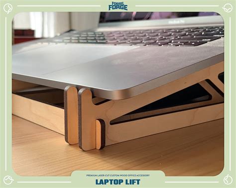 laser cut laptop stand